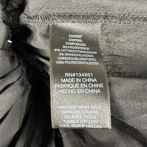 WAYF Shirred Peplum Camisole Black Tank Top Women's Size Large NWT - Picture 6 of 6